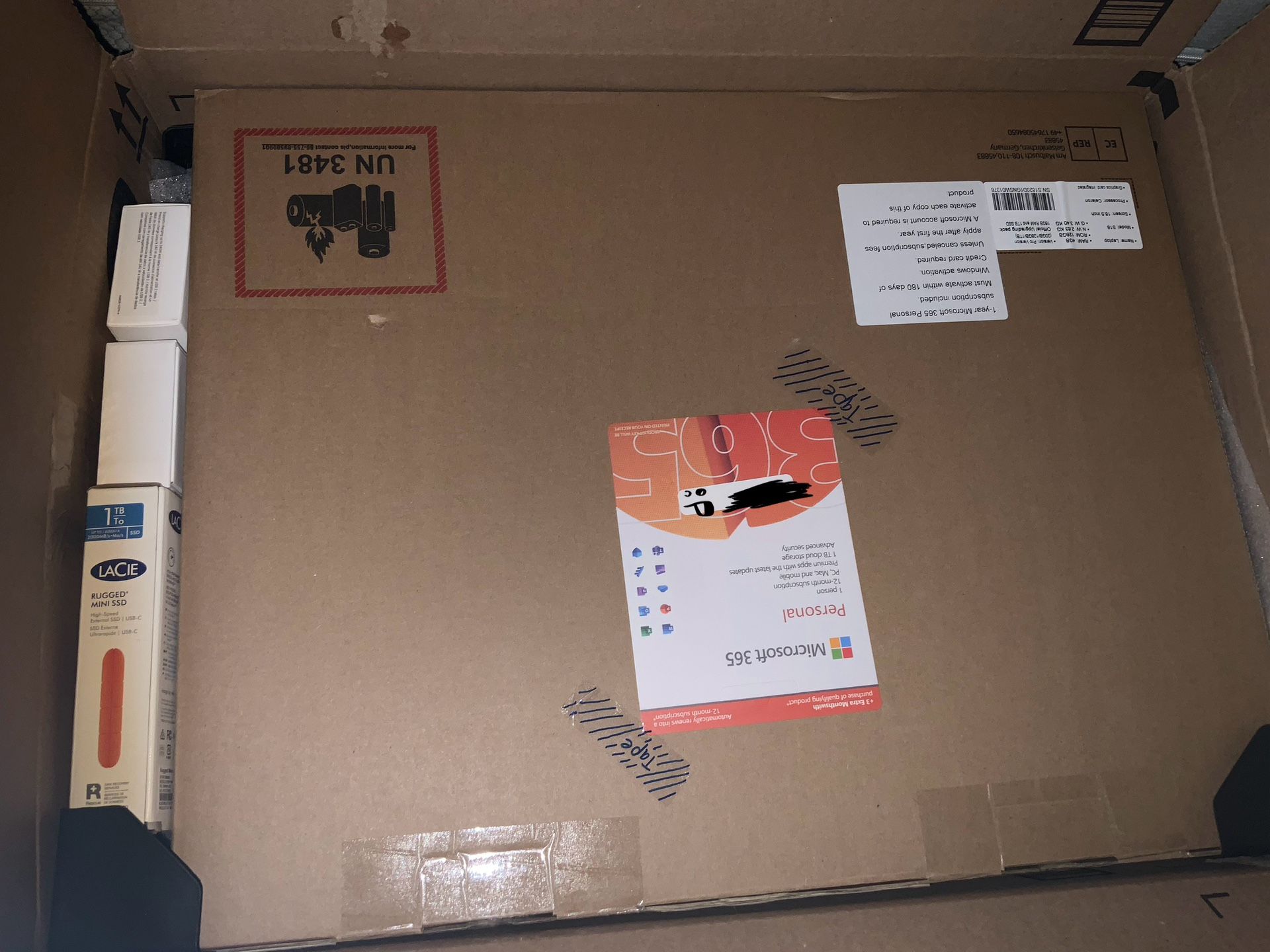 NEW Complete 18.5” Naclud-S18 Laptop Bundle w/ 1TB SSD + Security & Microsoft 365 – Ultimate Productivity Pack