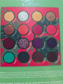 Eyeshadow palettes $5 each