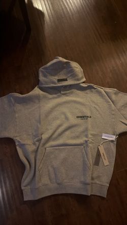 Dark oatmeal essential hoodie