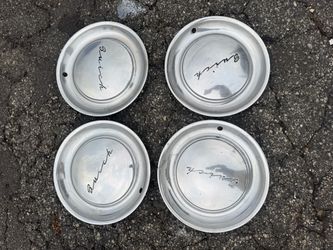 Vintage Buick hub caps