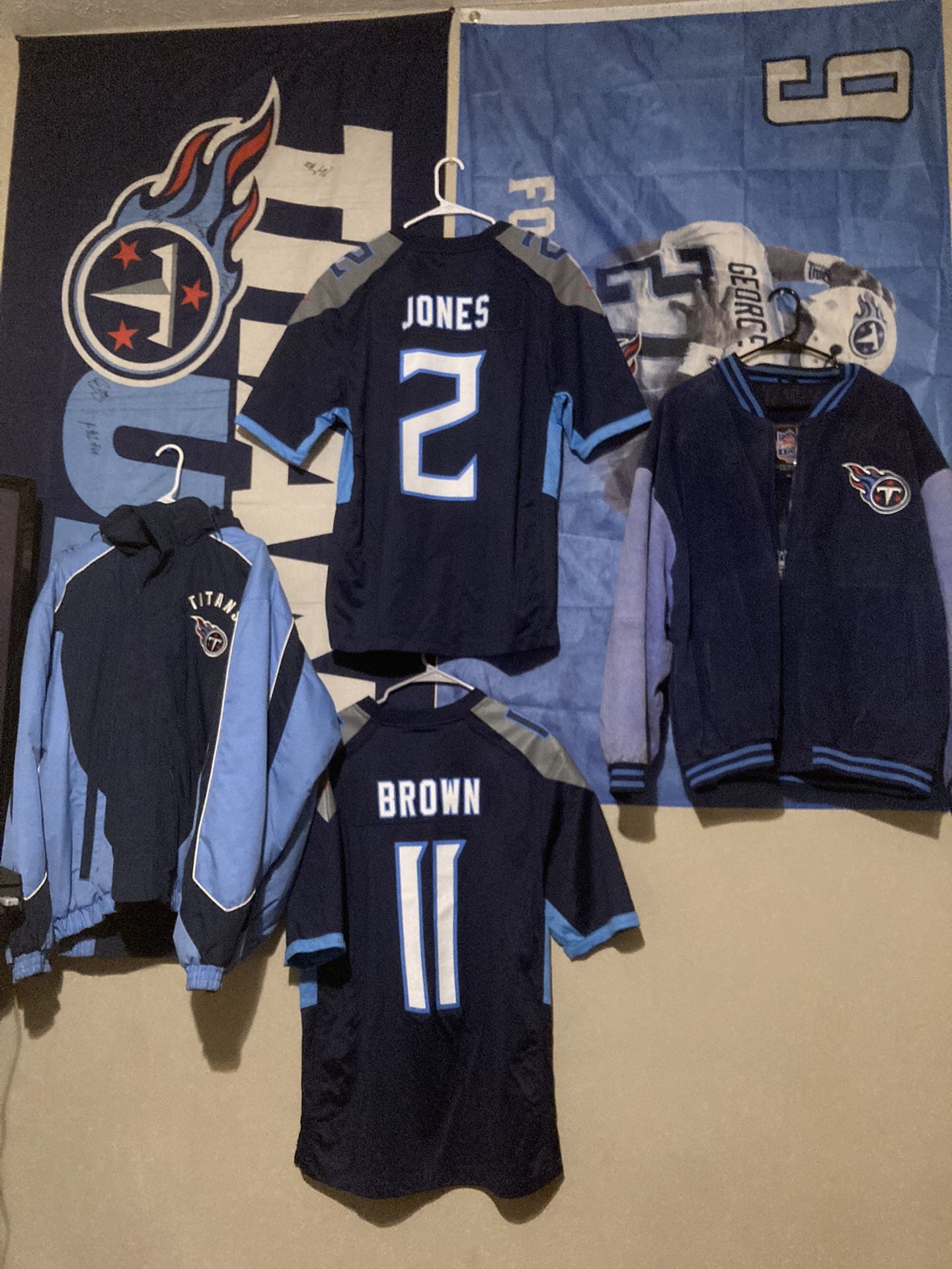 Tennessee Titans AJ Brown Jersey+Julio Jones Jersey,etc