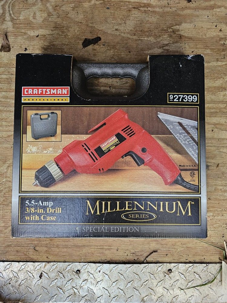Brand New Craftsman Millenium 3/8" Drill