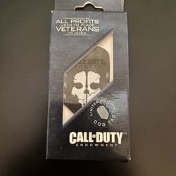 Call Of Duty Endowment Limited Edition Dog Tag
