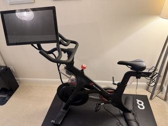 Peloton Bike (with TFD Pivot screen + cycling shoes)