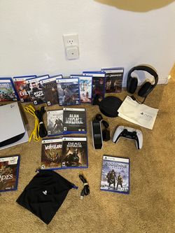 PS5 Disc Edition Bundle + 2TB SSD + Pulse 3D Headset + 14 Games - $620 OBO