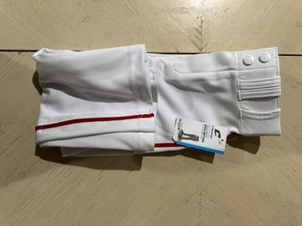 Champro Youth Medium Red/White stripe baseball pants