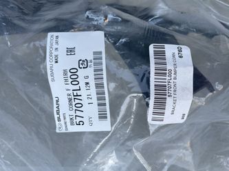 Subaru OEM Bracket Bumper Corner-right front
