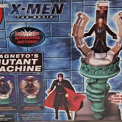 Marvel X-Men the Movie Light Up Spinning Action Magneto's Mutant Machine