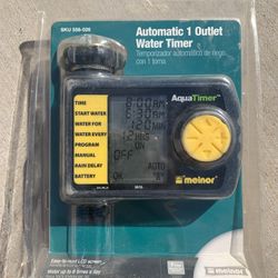 Automatic 1 Outlet Water Timer  water hose outlet 