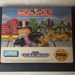 Monopoly Sega Genesis