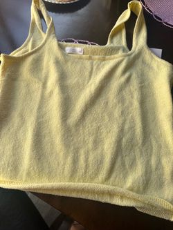 Sweater tank  top