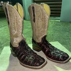 Men’s Alligator Boots Size 9 