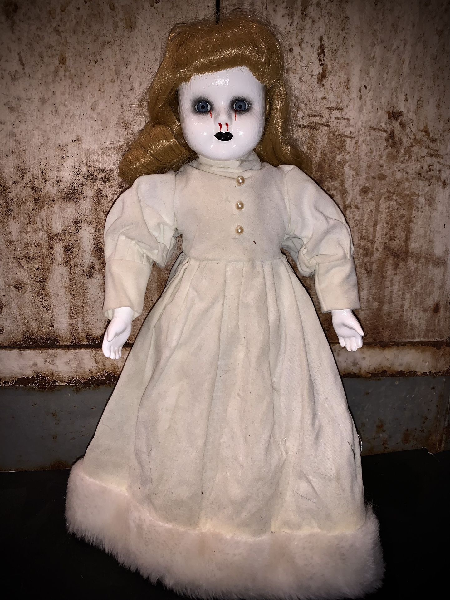 Goth Creepy Cute Porcelain Doll