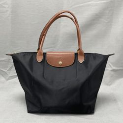 Longchamp Le Pliage Original Tote Bag size large Black