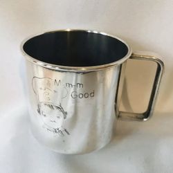 Silver Baby Cup Campbells Mmmm Good Wm Rogers