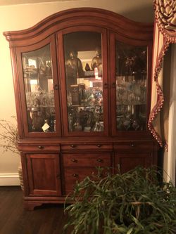 Beautiful glass china cabinet 61 Wide & 84 Inches Height