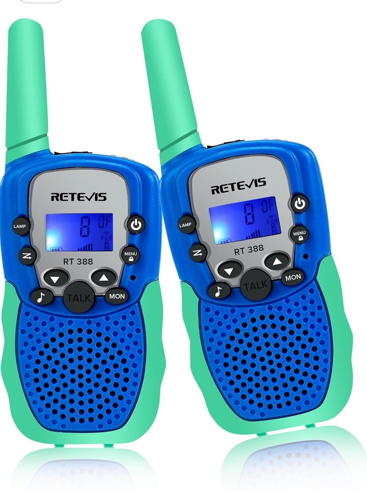 Brandnew RT388 Kids Walkie Talkies,Toys Gifts for 6-12 Year Old Girls Boys,Long Range Toy Walkie Talkie,Birthday Gifts Outdoor Camping