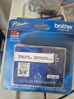 Brothers - p touch labeling