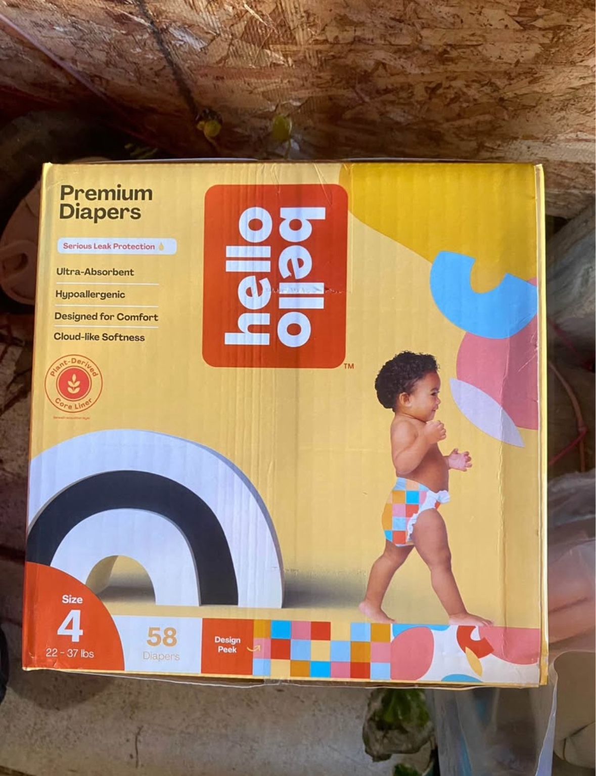 Size 4 Diapers.