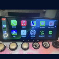 14 Inch Car Play Bluetooth GPS Media Player