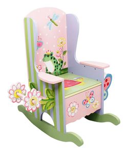 RARE: 2012 Teamson Kids “Magic Garden” Potty Training Rocking Chair – Discontinued Collection
