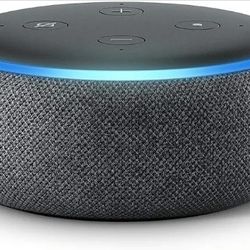 Echo Dot (3rd Gen, 2018 release) - Smart speaker with Alexa - Charcoal