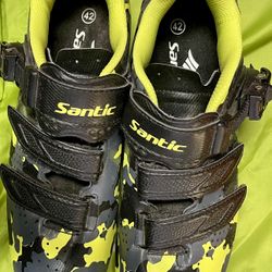 Santic Unisex Cycling Shoes Indoor Road Bike Shoes Riding Shoes for Men and Women