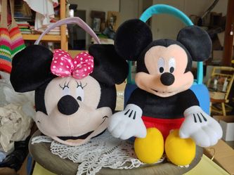 DISNEY MICKEY & MINNIE BASKETS