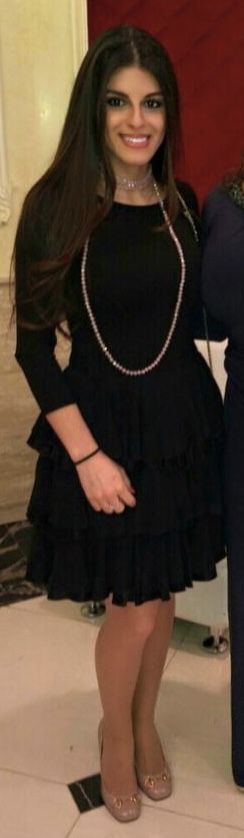 Size small black dress made in Lithuania Paid $225