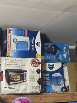 Equate Cool Mist $15 Vick Warm $20 Firm Pick Up Only