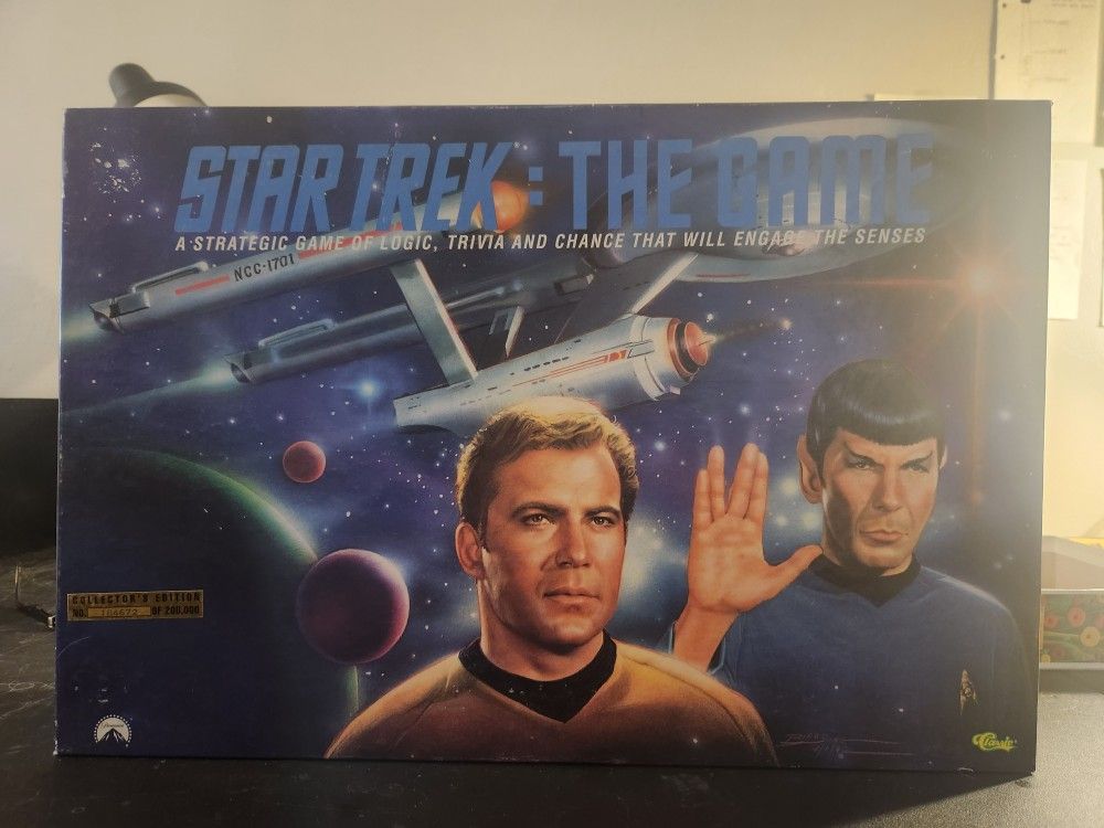 Vintage Star TREK GAME (opened But Never Played)
