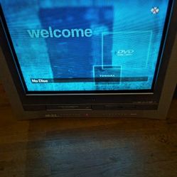 Toshiba MW24FM1 CRT TV Open Box NOS Tested Working. 