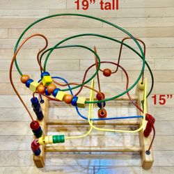 Bead “Rollercoaster” Toy