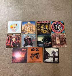 CLASSIC ROCK VINYL LOT