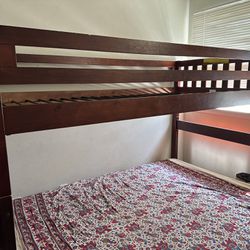 Bunk Bed. Twin Over Full. For $75