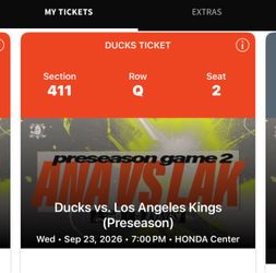 Anaheim Ducks vs Kings