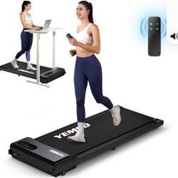 Walking Pad, Walking Pad Treadmill 330 lb Capacity, 3 in 1 Portable Under Desk Treadmill for Home and Office with Remote Control, LED Display