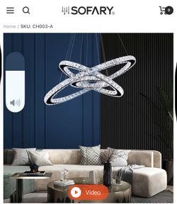 Crystal Ring Chandelier - Multi-Ring Choices