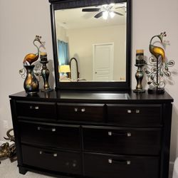 Dresser And Mirror