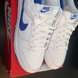 Nike Dunk Low White/Blue Brand New & Nike Jordan 1 Low Se Craft White 
