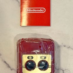 *NEW* Nintendo Gashapon Capsule Famicom Buttons Keychain