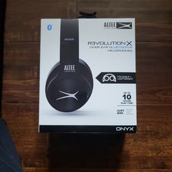 Altec Lansing R3volution X Wireless Bluetooth Headphones Black MZX009-BLK ONYX
