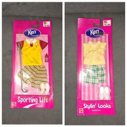 1998 Mattel Barbie Ken Fashions $15 EACH 