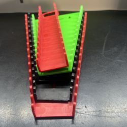 Set Of 5 Used Wrench Organizers
