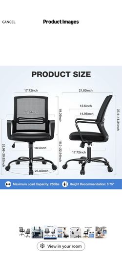 Never opened office chair