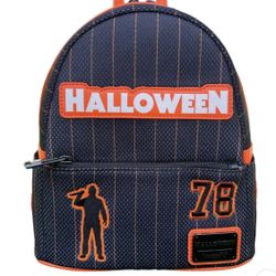 Loungefly Halloween Michael Myers Jersey Mini Black Limited Edition Backpack