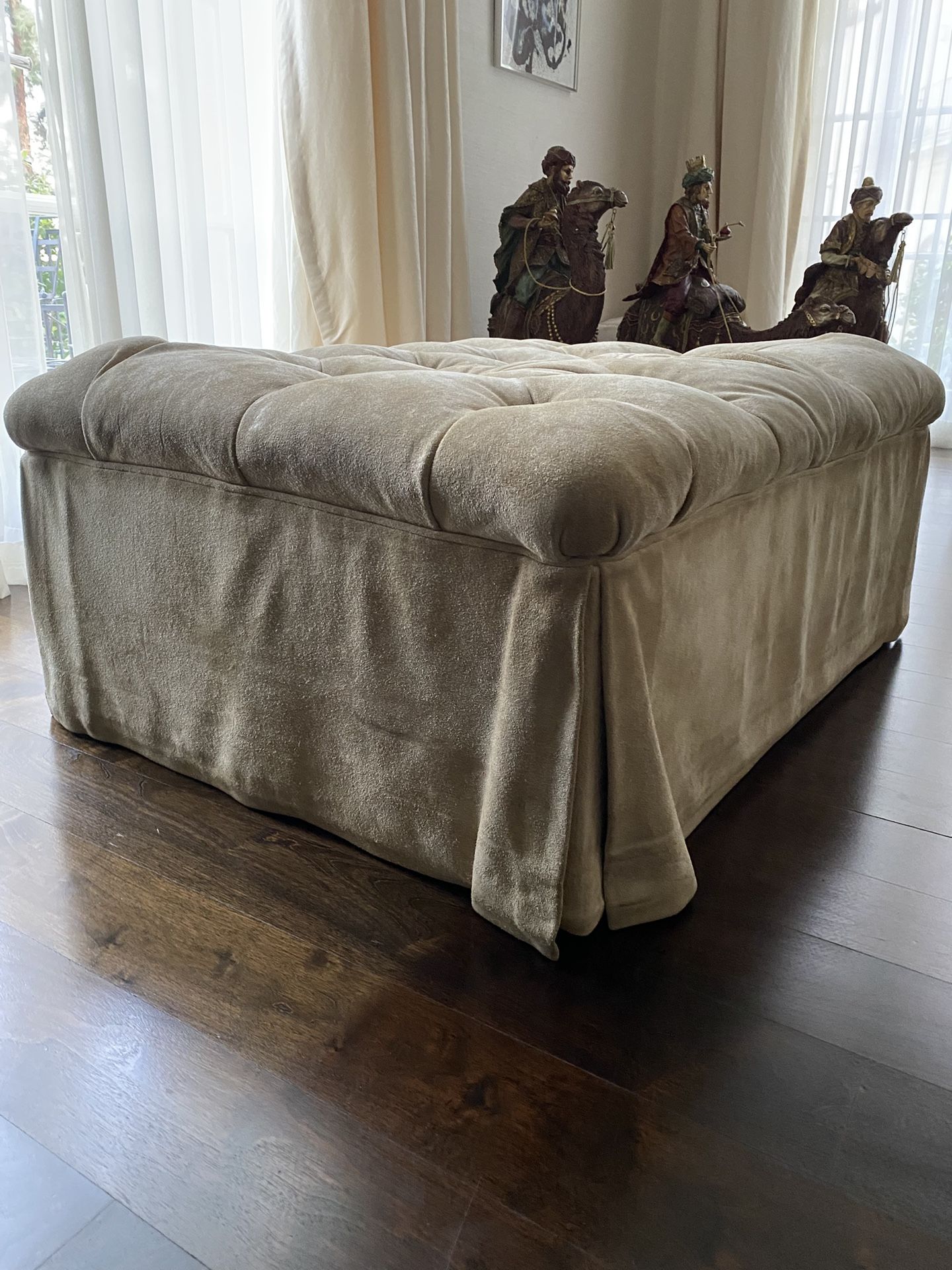 Ottoman Tan Color Cushion 