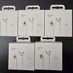 Lot of 5 Earpod Type C for iPhone