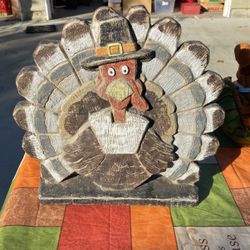 Harvest Turkey Statue