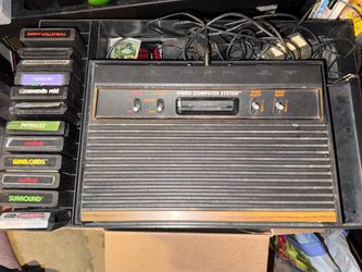 Atari 2600 Console with Games